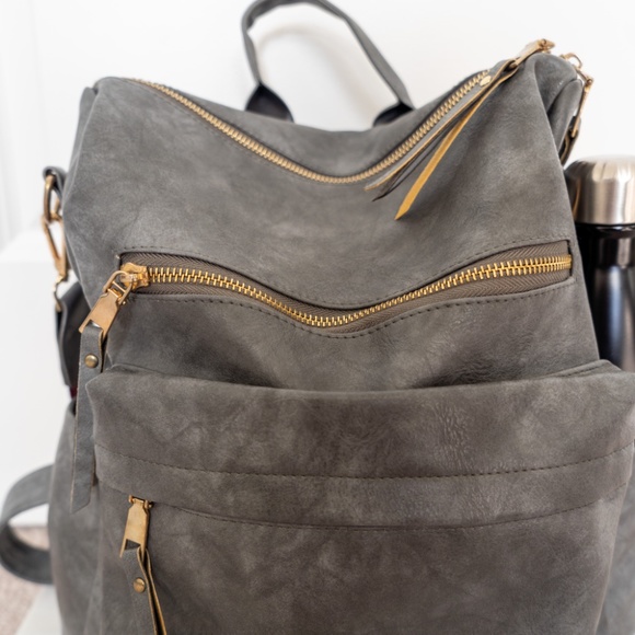 Leather Backpack - Picture 2 of 9